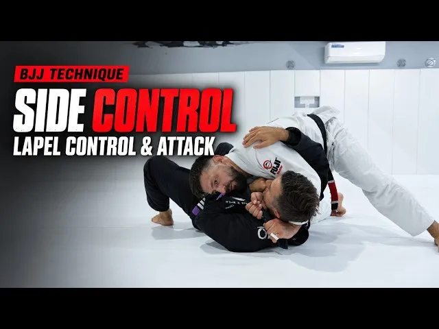 Side Control: control and attack using the lapel