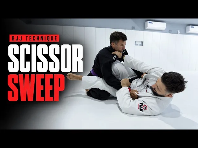 Scissor Sweep — step-by-step breakdown