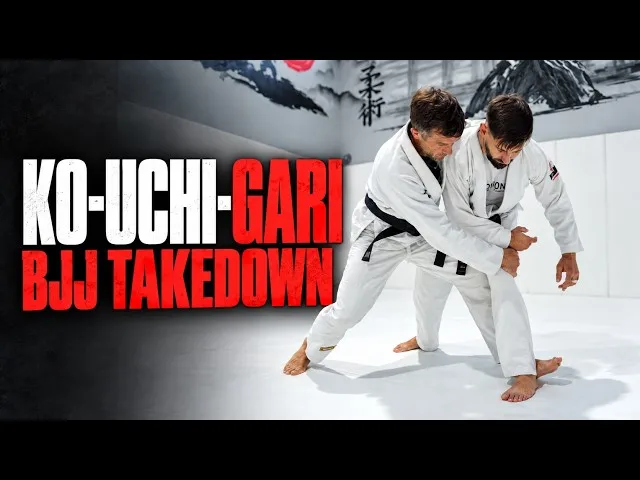Ko-uchi-gari in BJJ — an effective takedown