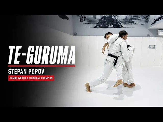 Te-guruma: takedown and ground control | Stepan Popov