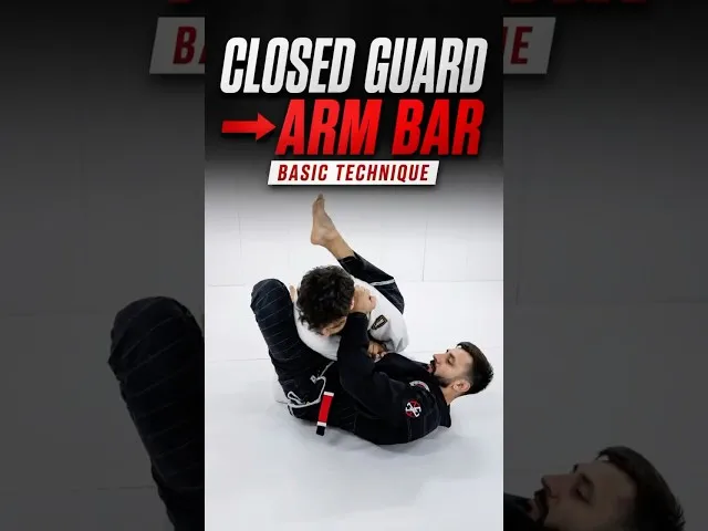 Armbar from closed guard