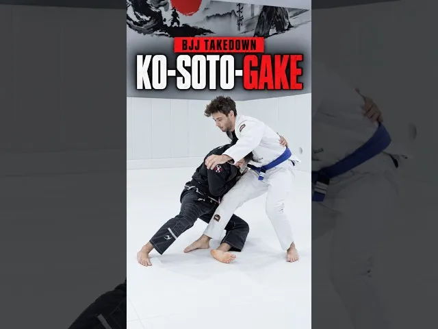 Ko-soto-gake in BJJ — an effective takedown